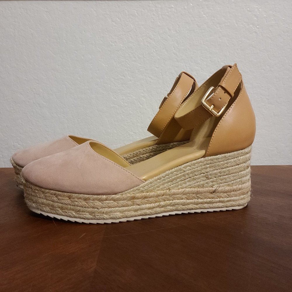 Nine West Ariela Wedge Espadrille Ankle Strap Sandal